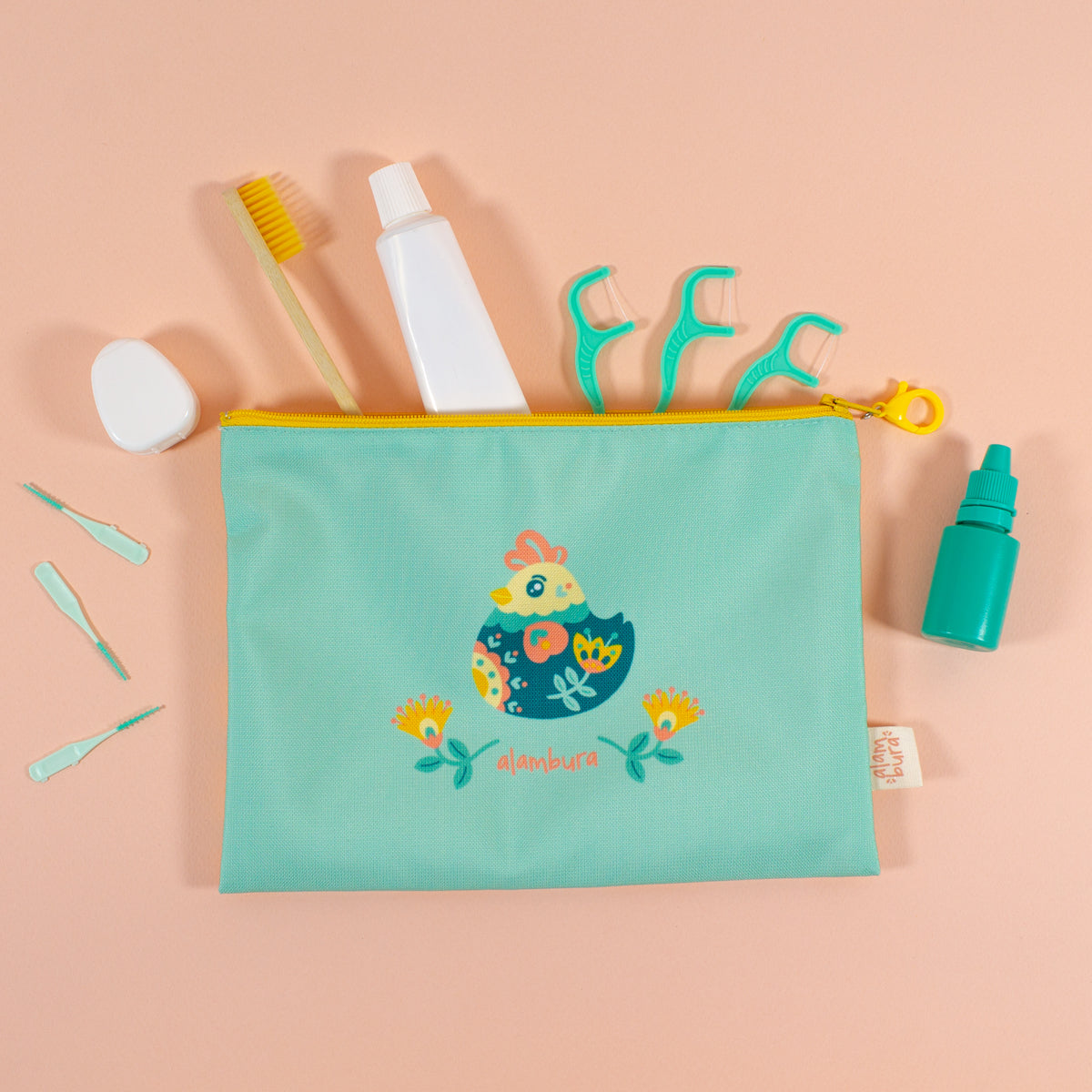 Cartuchera Matilde menta