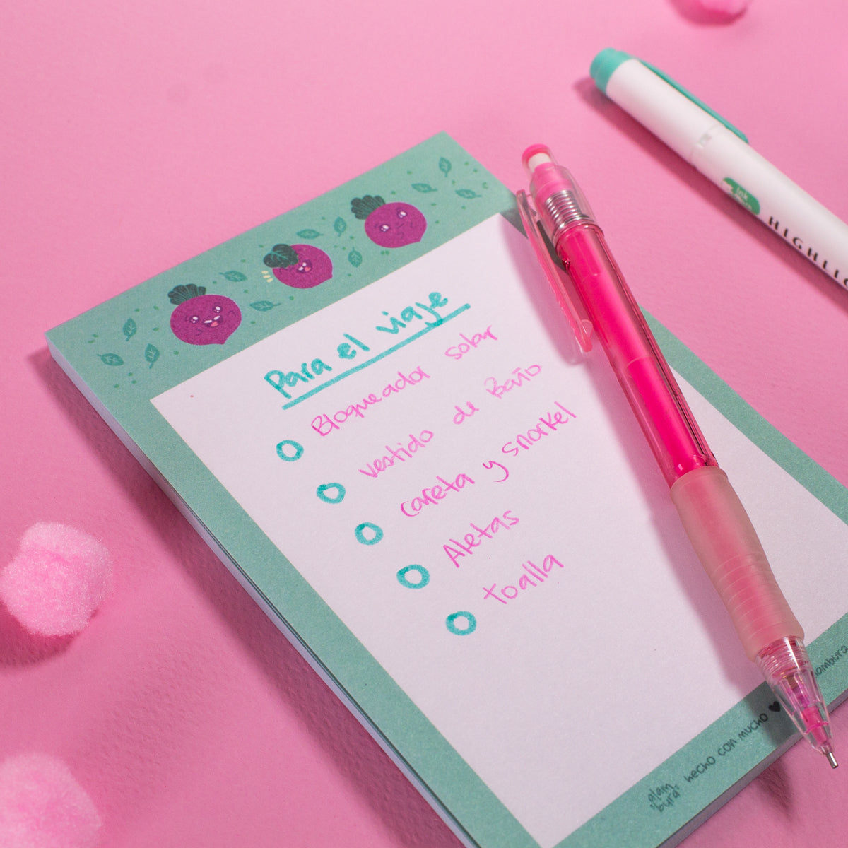 Block de notas Remolachitas