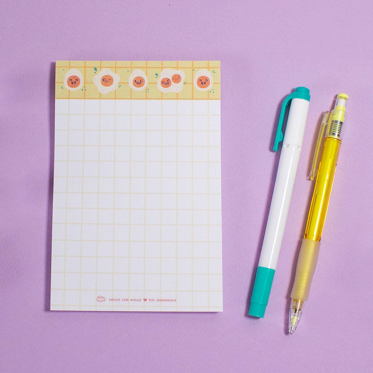 Block de notas Huevos