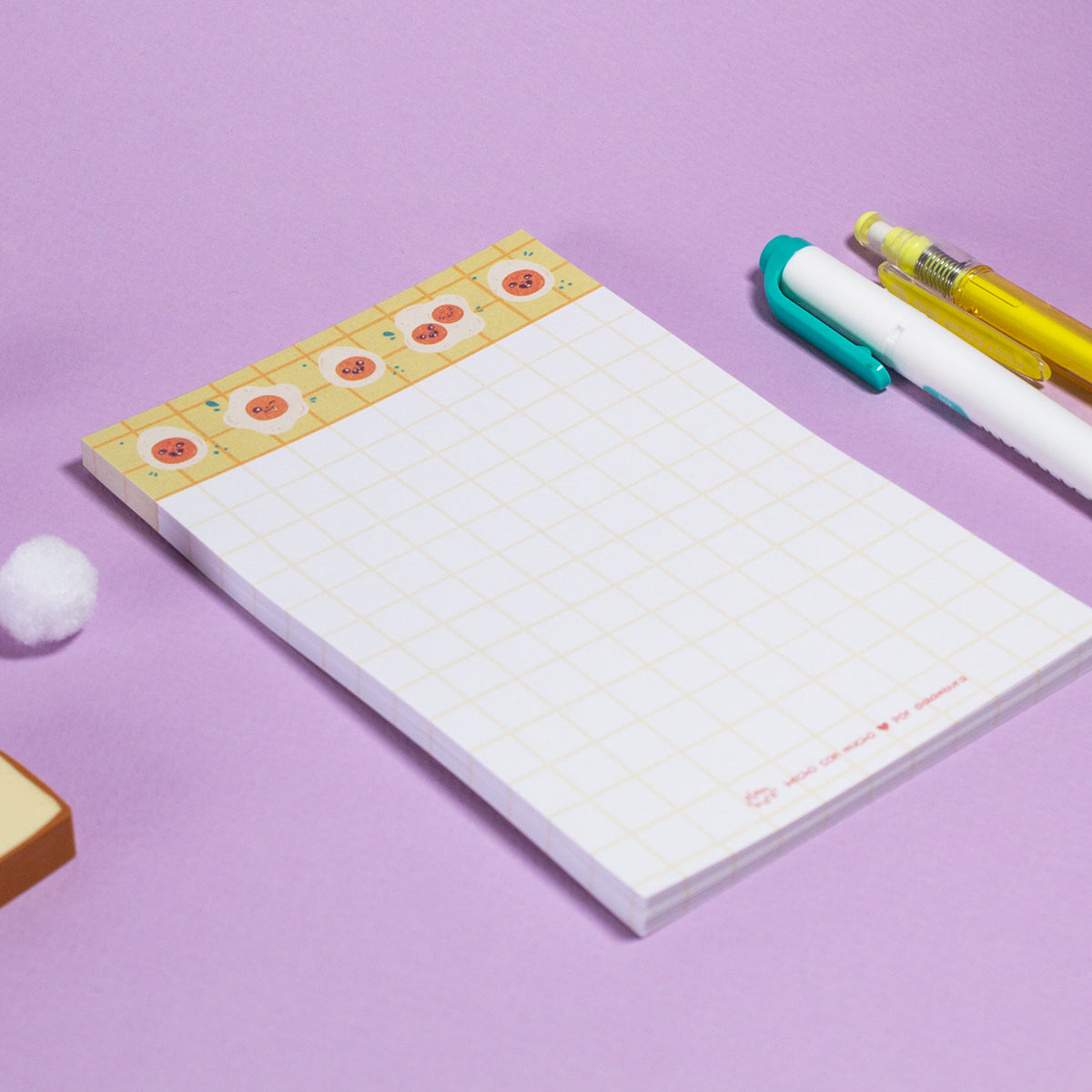 Block de notas Huevos