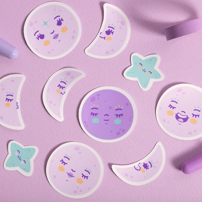 Set de Stickers Luna Lunera