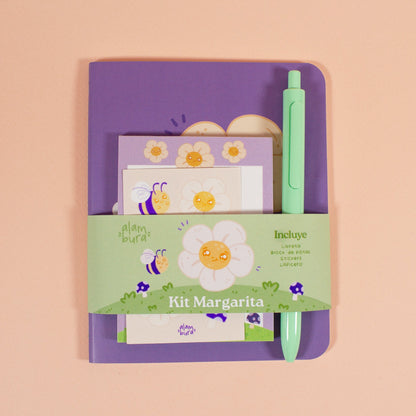Kit libreta Margarita