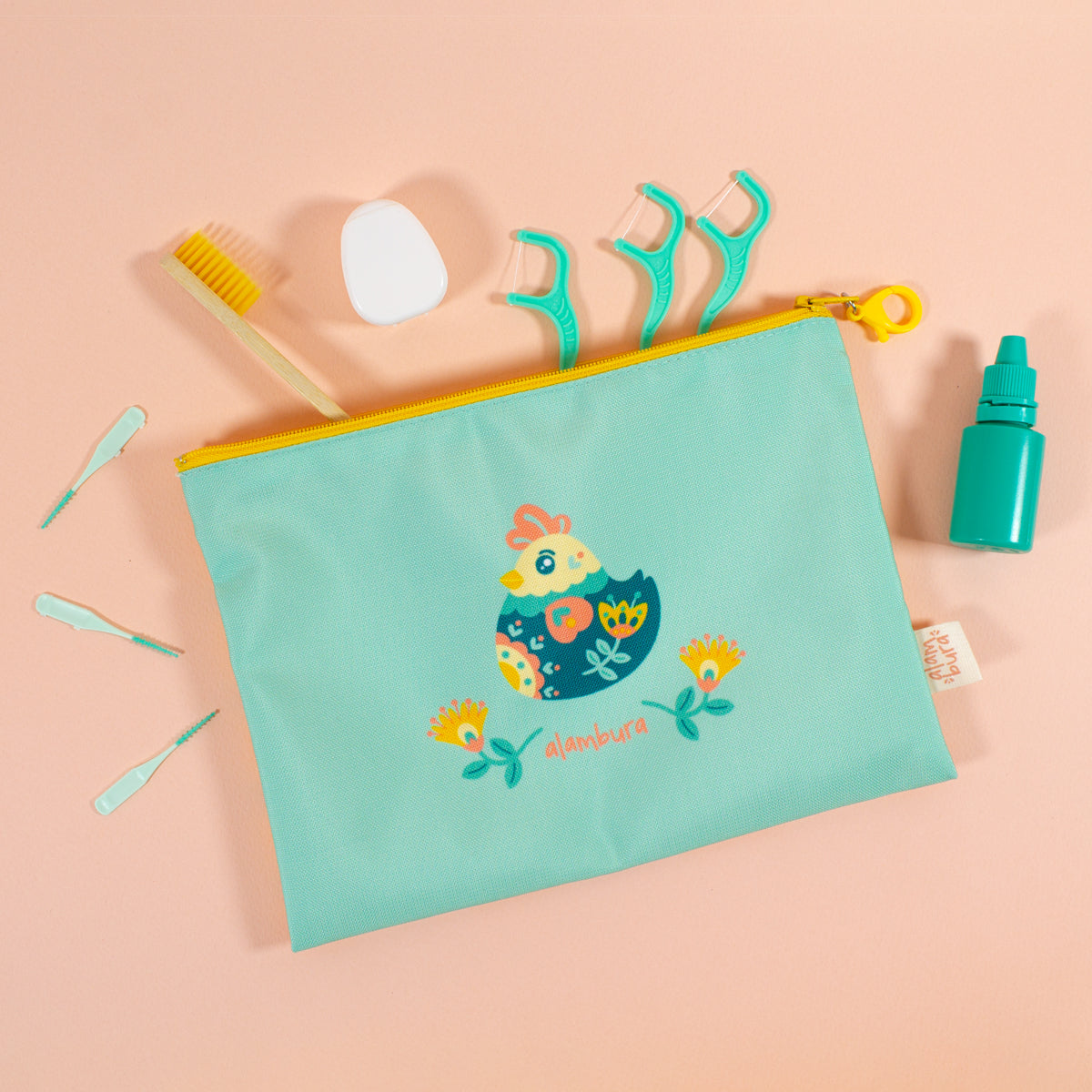 Cartuchera Matilde menta