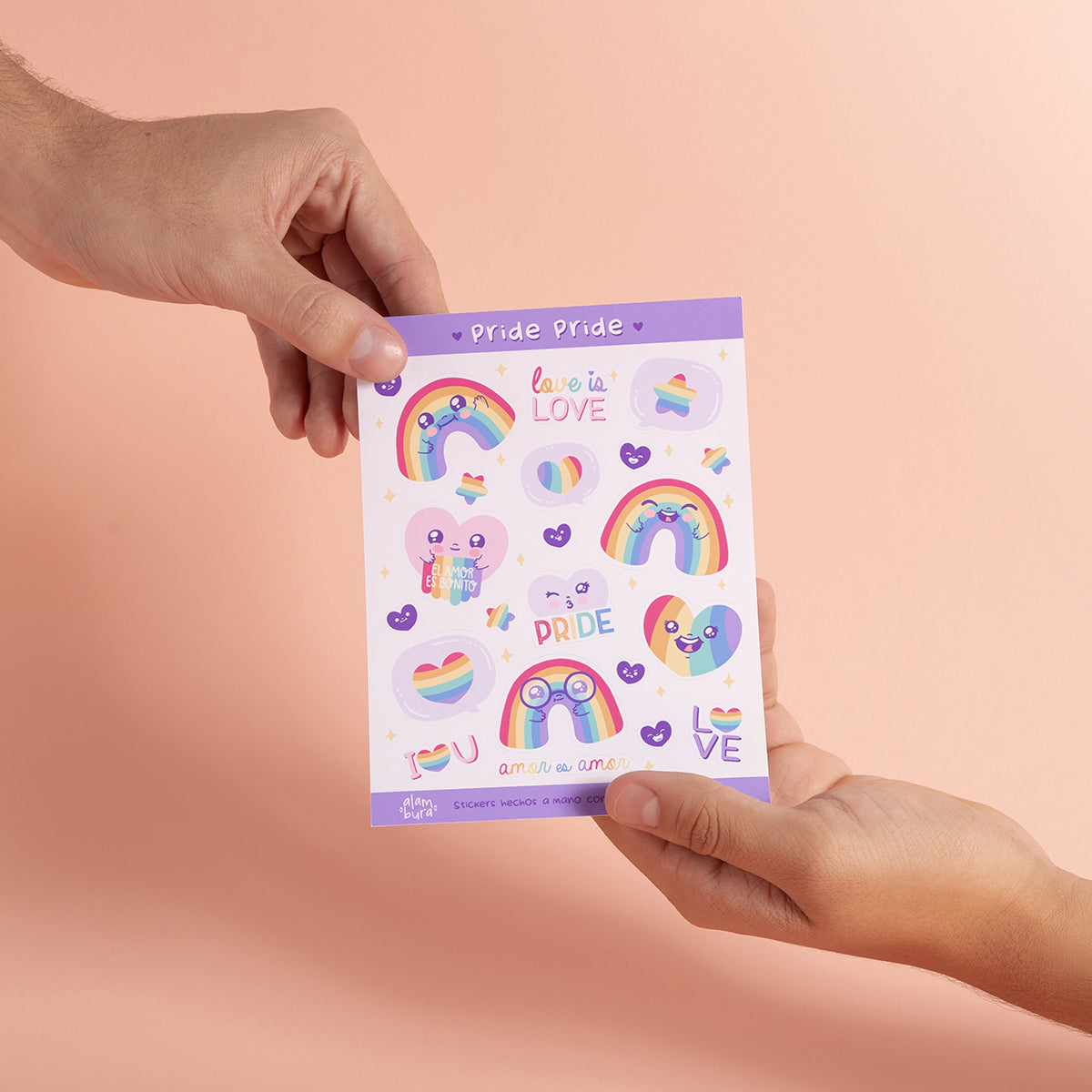 Hojita de Stickers Pride Pride