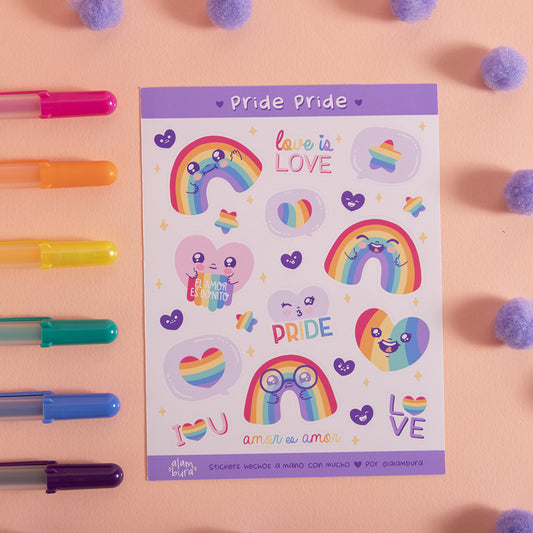 Hojita de Stickers Pride Pride