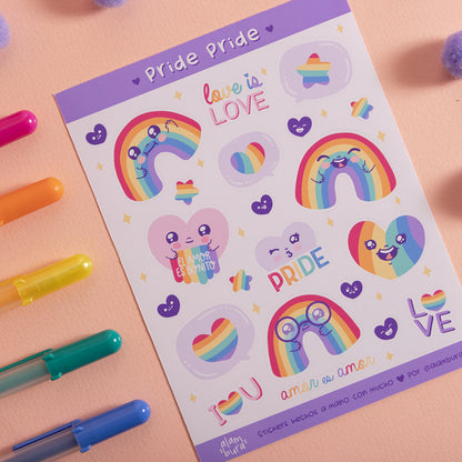 Hojita de Stickers Pride Pride
