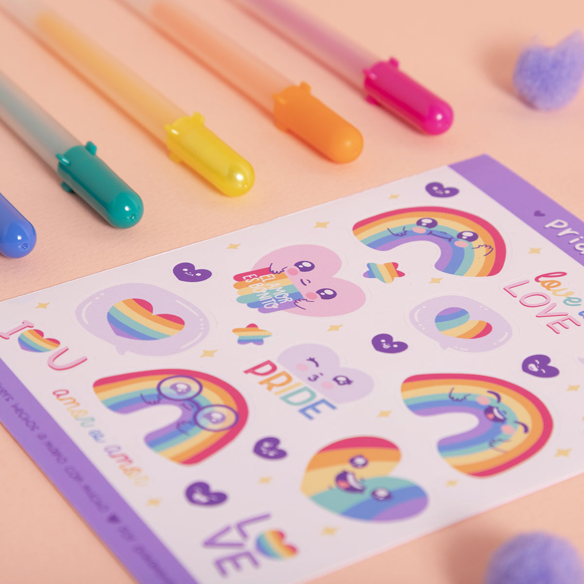 Hojita de Stickers Pride Pride