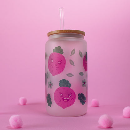 Vaso pitillo Remolachitas