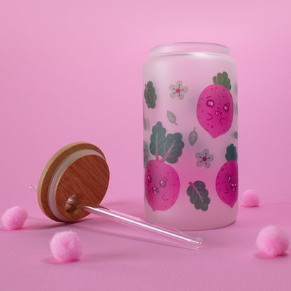 Vaso pitillo Remolachitas
