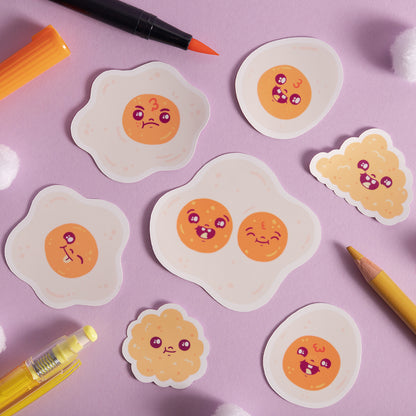 Set stickers Huevos