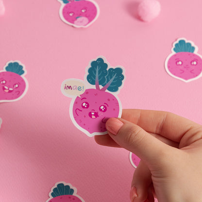 Set de Stickers Remolachitas